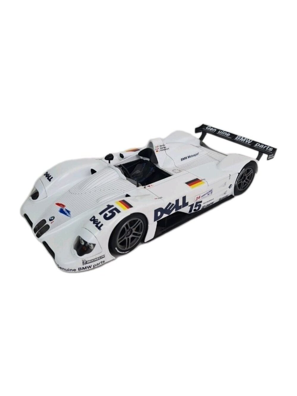 KYOSHO BMW V12 LMR 1999 LE MANS 15 WINNER 24H AND 1999 SEBRING 12H SCALE 1:18